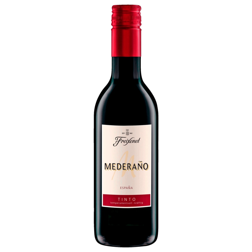 Freixenet Rotwein Mederano Tinto halbtrocken 0,25l